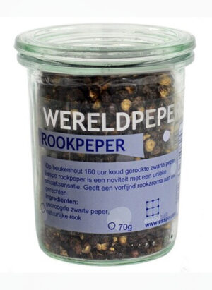 Bio rookpeper zwart 70 gr